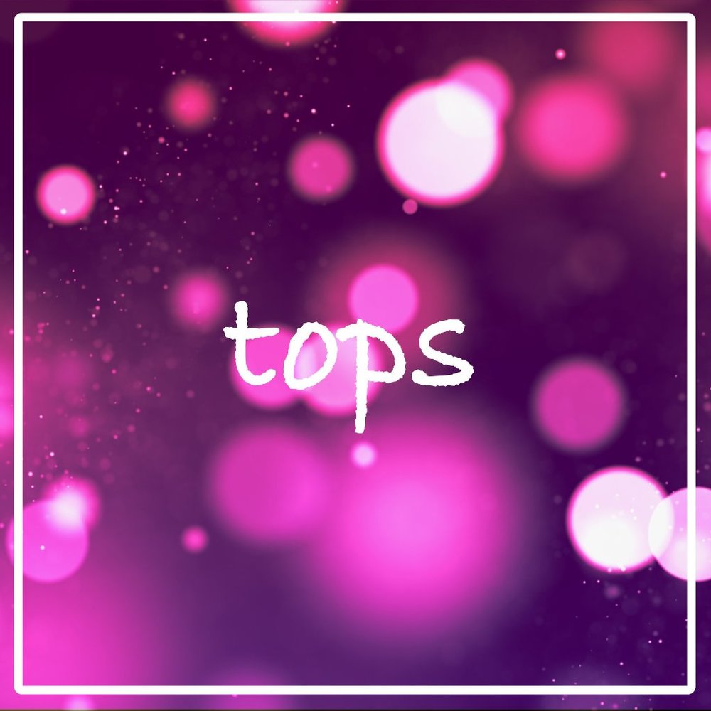 tops and t-shirts